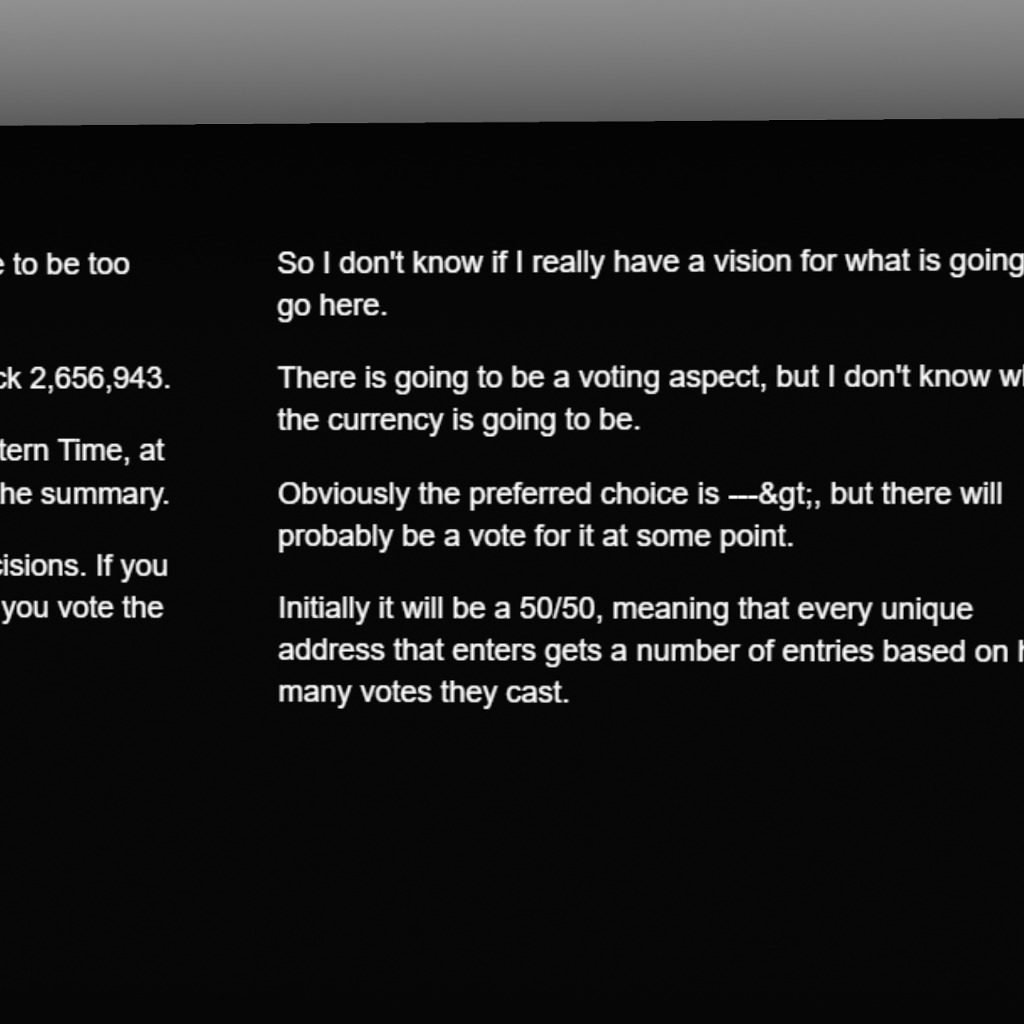 Lone Musky has been residing in Voxels right under our avatar noses