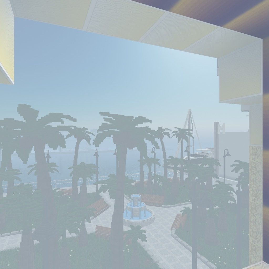 Enjoy the waterside palm trees from Pixelarity
