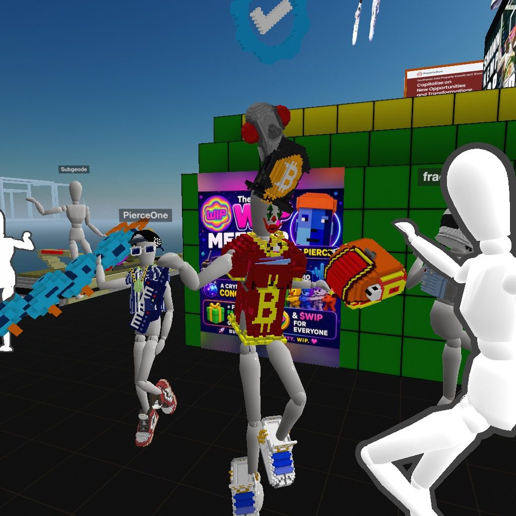 THE WIP MEET UP 23 042025 at Pierces Blockchainradio